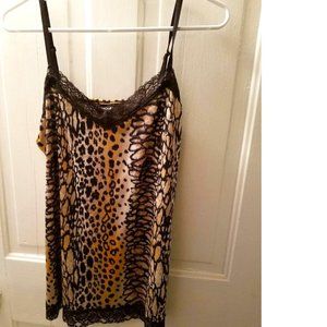 💖✨NEW Fashion Bug Camisole Black, Brown, White Leopard/Cheetah Print